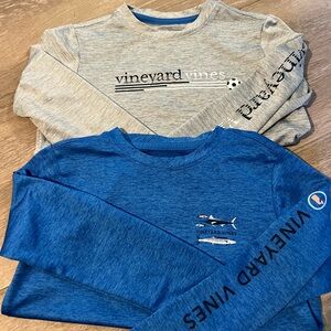 Vineyard Vines Performance Long Sleeve Kids Tee